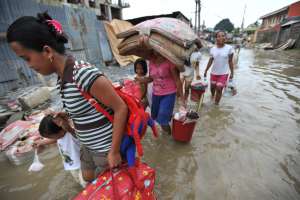 Flood in the Philippines