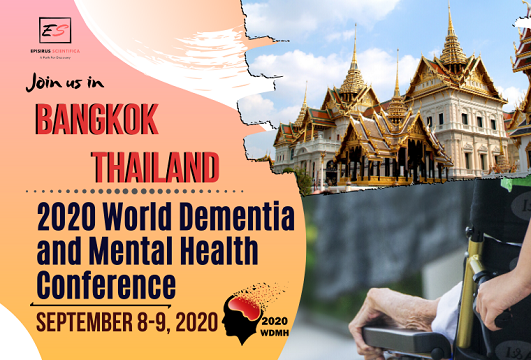 2020 World Dementia and Mental Health Conference Bangkok Thailand September 2020