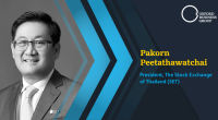 Pakorn Peetathawatchai, President, The Stock Exchange of Thailand (SET)
