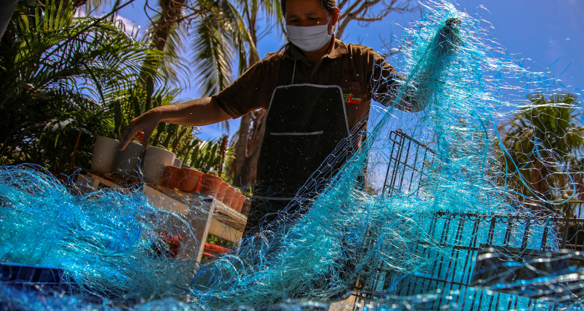 Net gains: Thai project turns fishing nets into virus protection gear