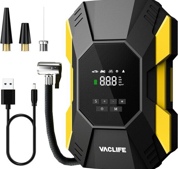 VacLife Unveils Cutting-Edge Cordless Rechargeable Air Compressor - The Ultimate Solution for On-the-Go Inflation