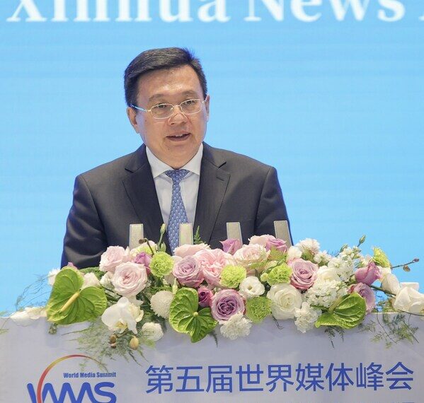 Xinhua News Agency President Fu Hua Delivers Key-note Speech at 5th World Media Summit (WMS)