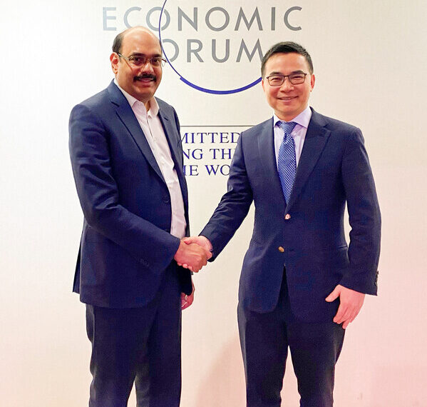 Mr Mahesh Kolli,  President - AM Green and Mr Lei Zang - CEO, Envision Energy