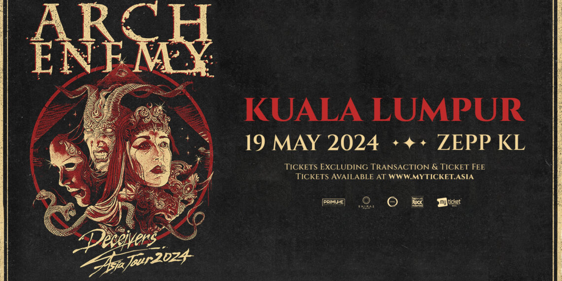 Arch Enemy Live at Zepp Kuala Lumpur Presented by Primuse