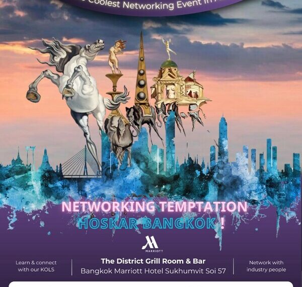 HoSkar Night, a Regional Premier Networking Event, Will Be Held in Bangkok on 25th April