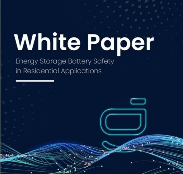 White Paper: Energy Storage Battery Safety in Residential Applications