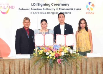 TAT and Klook sign Letter of Intent of Strategic Partnership