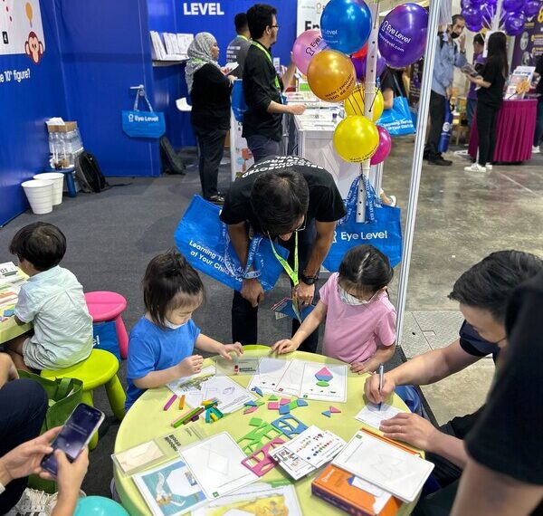 Children enjoying the Eye Level program at the 2023 PISF