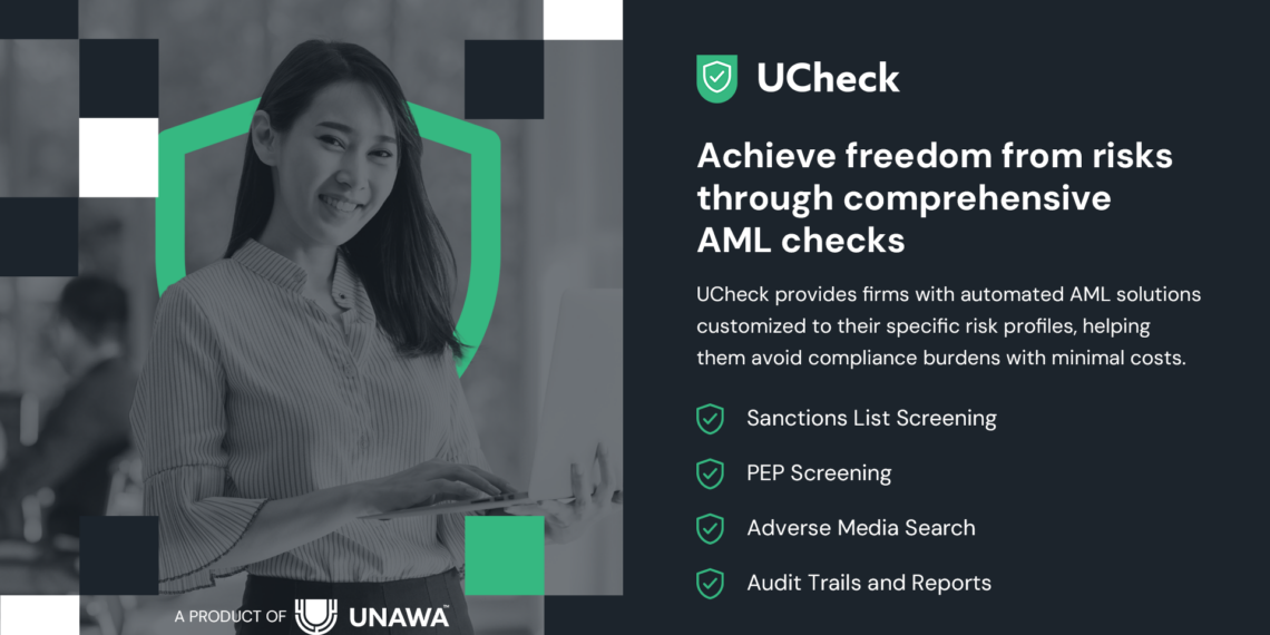 Anti Money Laundering Alert UCheck to Counter Money Fraud in the