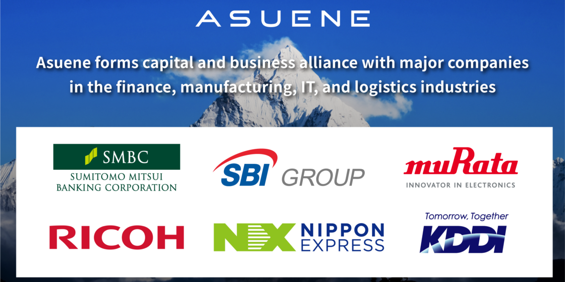 Asuene Inc has formed capital and business alliance with 6