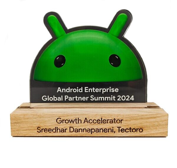 Tectoro wins Android Enterprise Growth Accelerator Award 2024