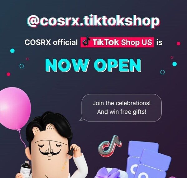 COSRX Launches US TikTok Shop, Inviting Fans to Join the COSRX Affiliate Program