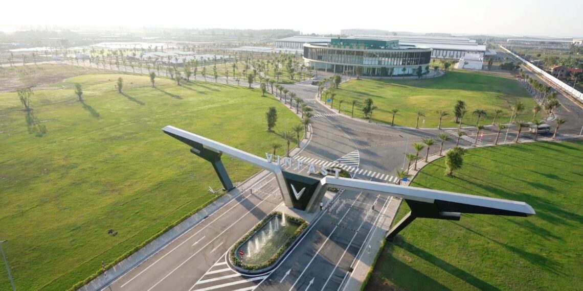 VinFast EV manufacturing complex in Hai Phong, Vietnam