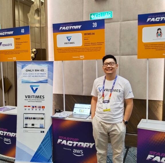 VRITIMES Booth Attracts Crowd at Tech in Asia KL 2024