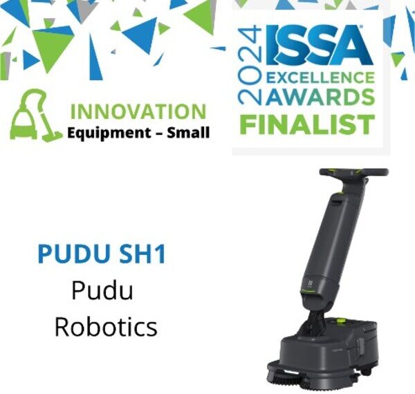 PUDU SH1 Named Finalist ISSA Excellence Awards 2024 Small Equipment