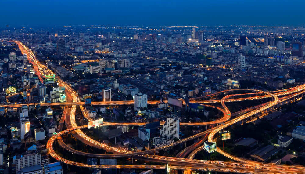 bangkok cityview sky night