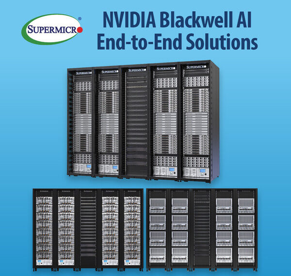 Supermicro Nvidia Blackwell AI