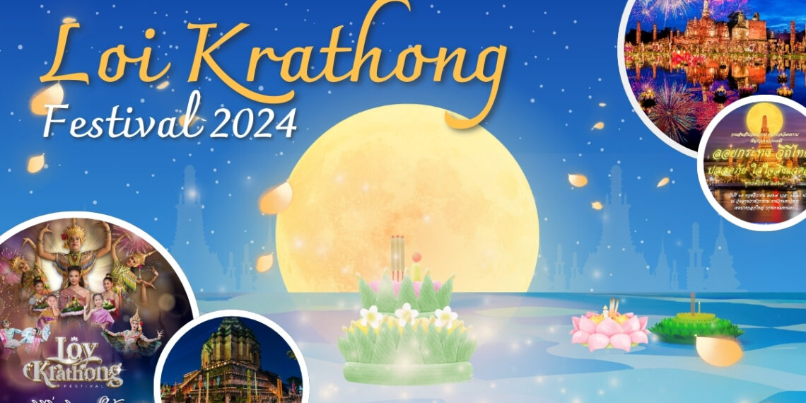 Loi Krathong Festival Thailand 2024