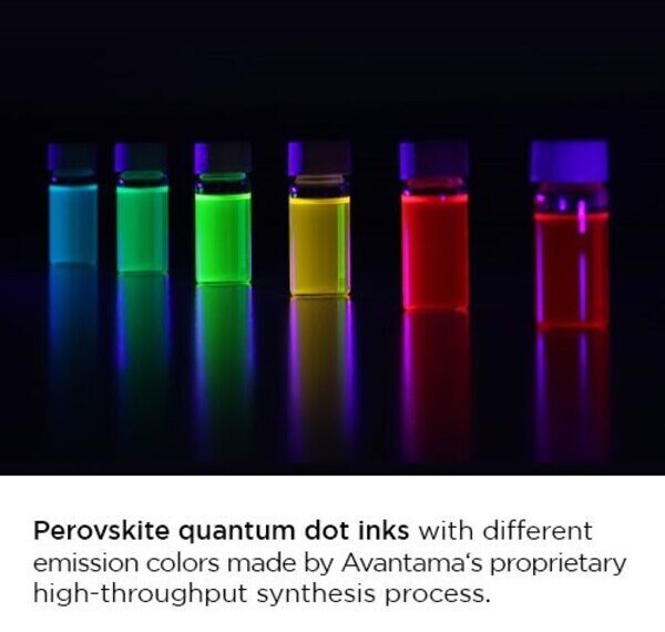 Ocean Tomo Avantama perovskite quantum dot ink