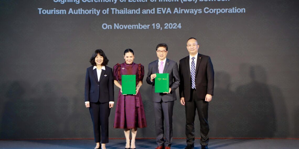 TAT and EVA Air Strengthen Partnership to Boost Thailand Tourism